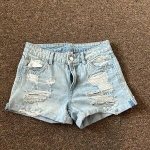 H&M Regular Waist Denim Shorts